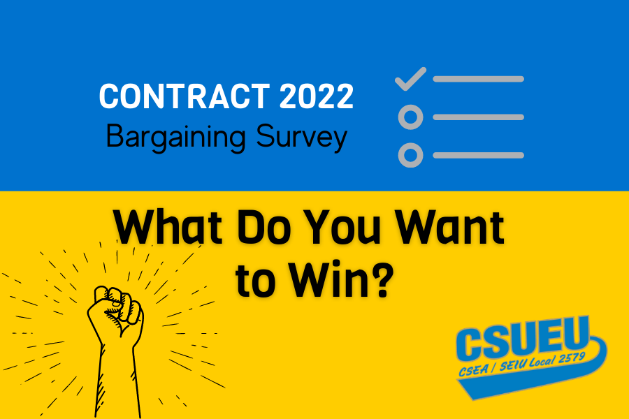 Breaking News Bargaining Survey What Do You Want to Win?